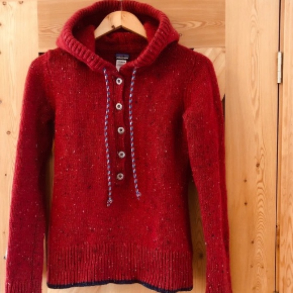 Patagonia Marino Ranchito Flecked Hoodie Sweater